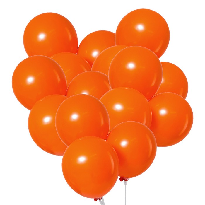Воздушный шар Оранжевый 12 дюймов