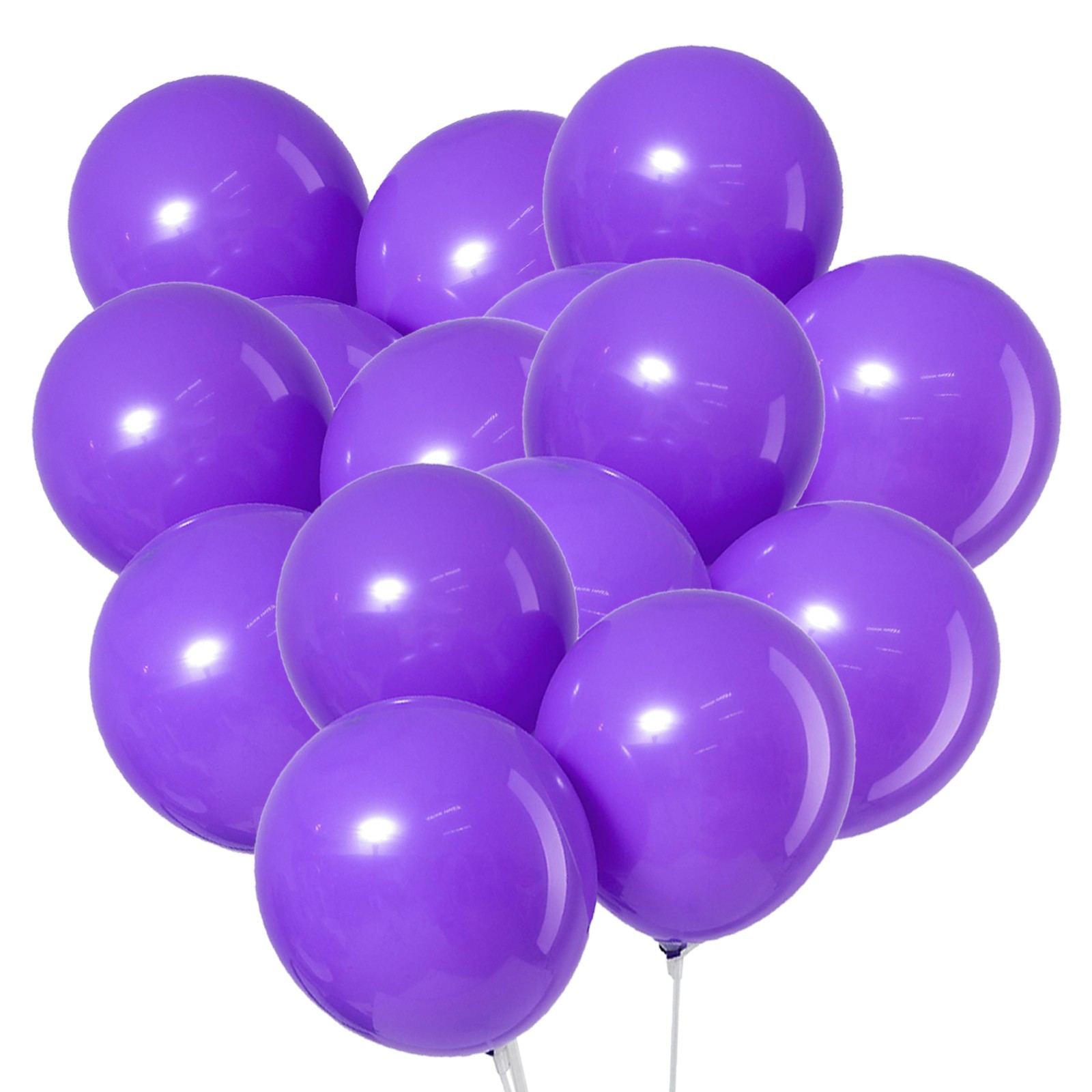 Воздушный шар Сиреневый С 12 дюймов