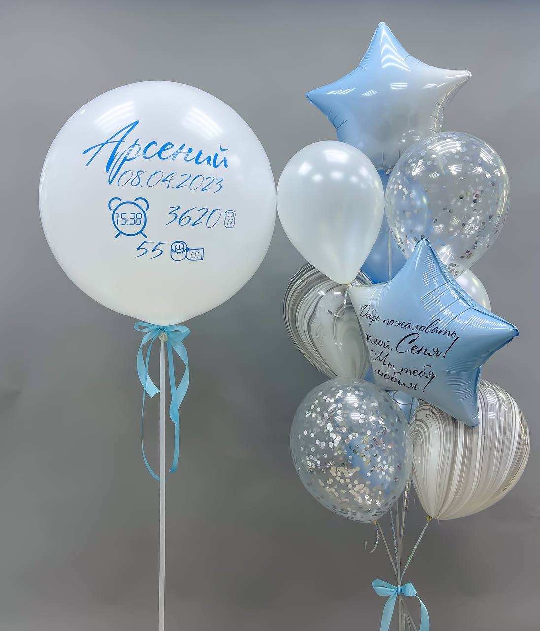 Набор воздушных шаров для новорожденных 103