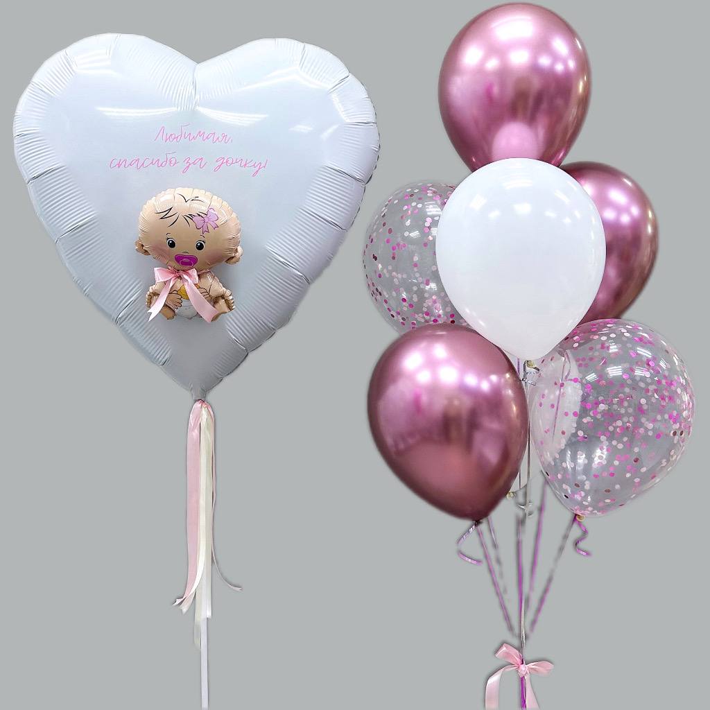 Набор воздушных шаров для новорожденных 147