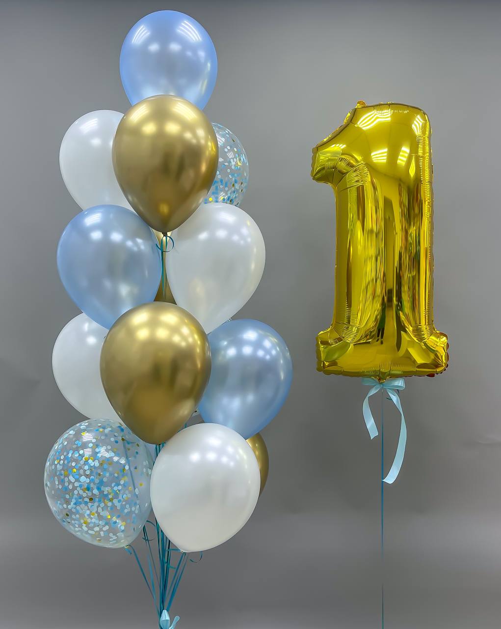 Набор воздушных шаров с цифрами 402