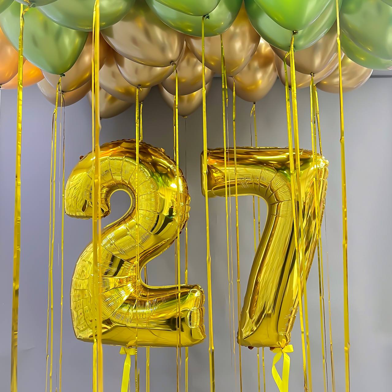 Набор воздушных шаров с цифрами 422