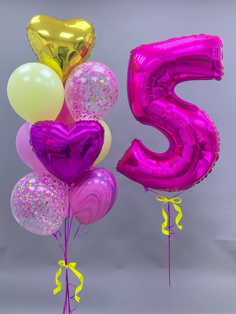 Набор воздушных шаров с цифрами 431