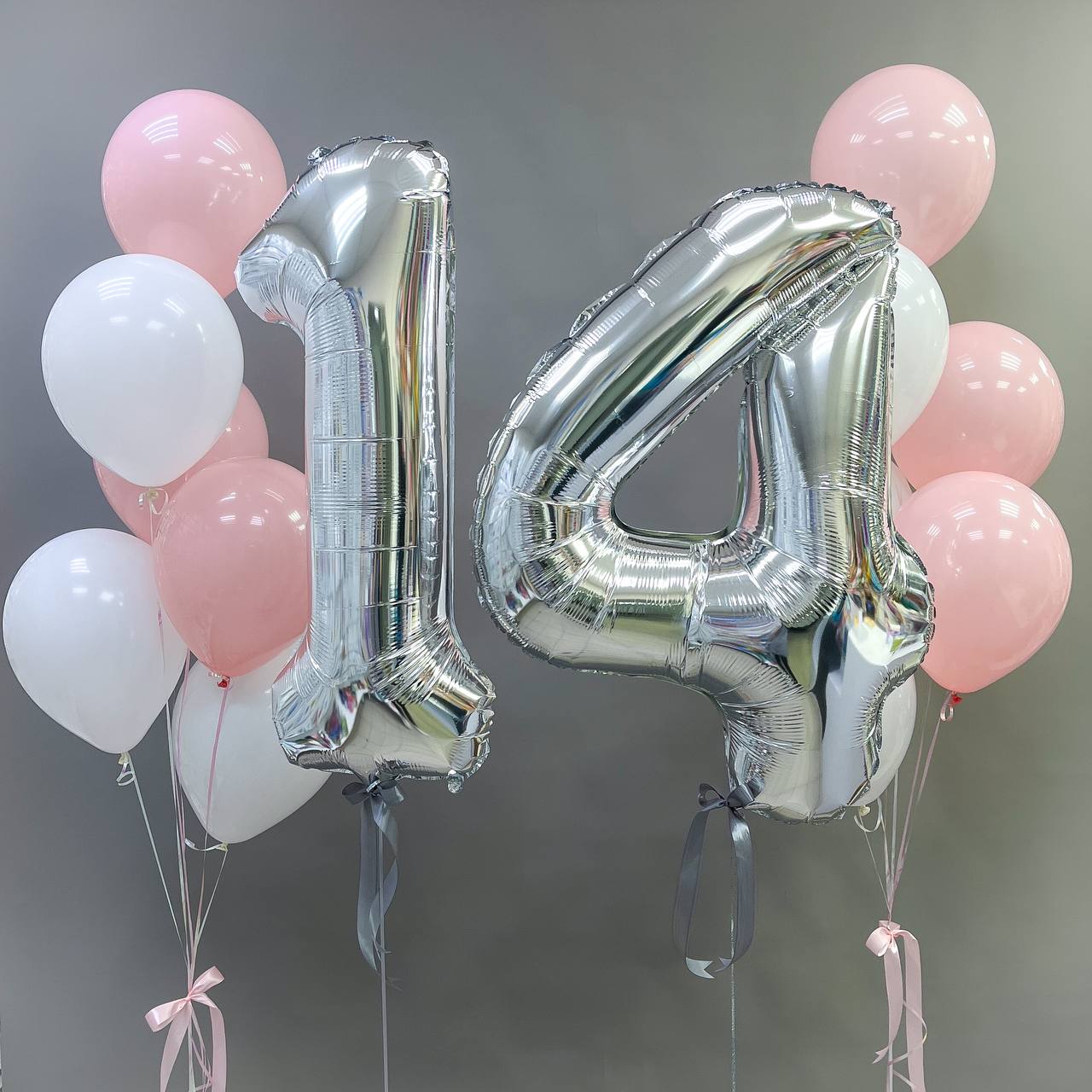 Набор воздушных шаров с цифрами 466