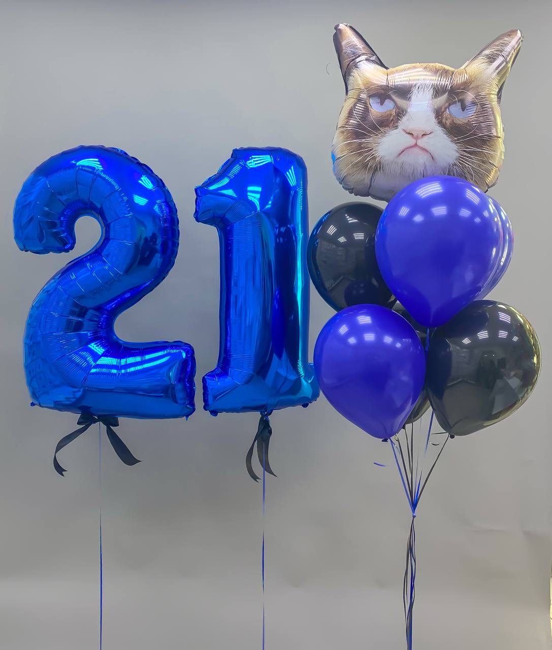 Набор воздушных шаров с цифрами 481