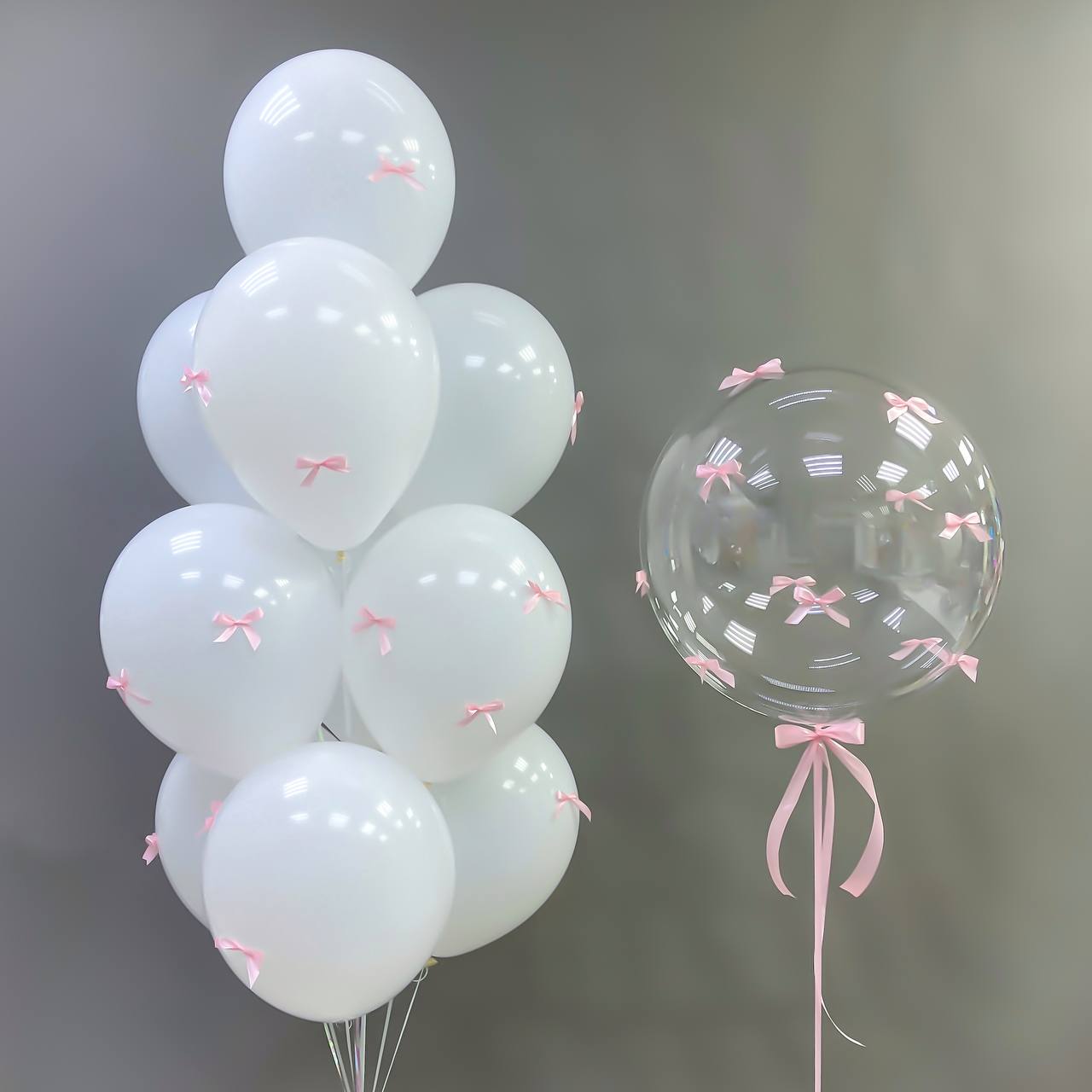 Набор воздушных шаров с большим шаром 606