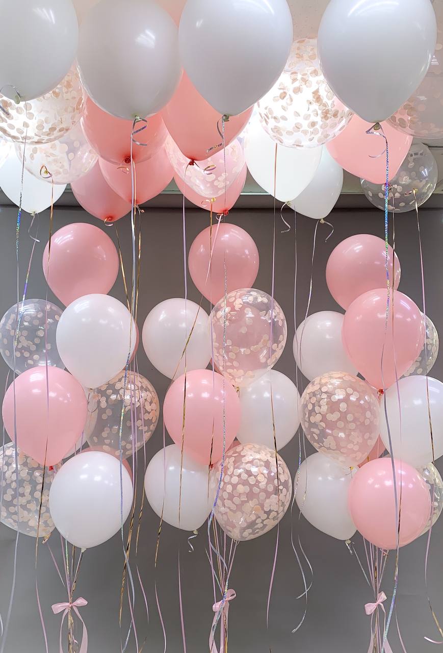 Набор воздушных шаров под потолок 730