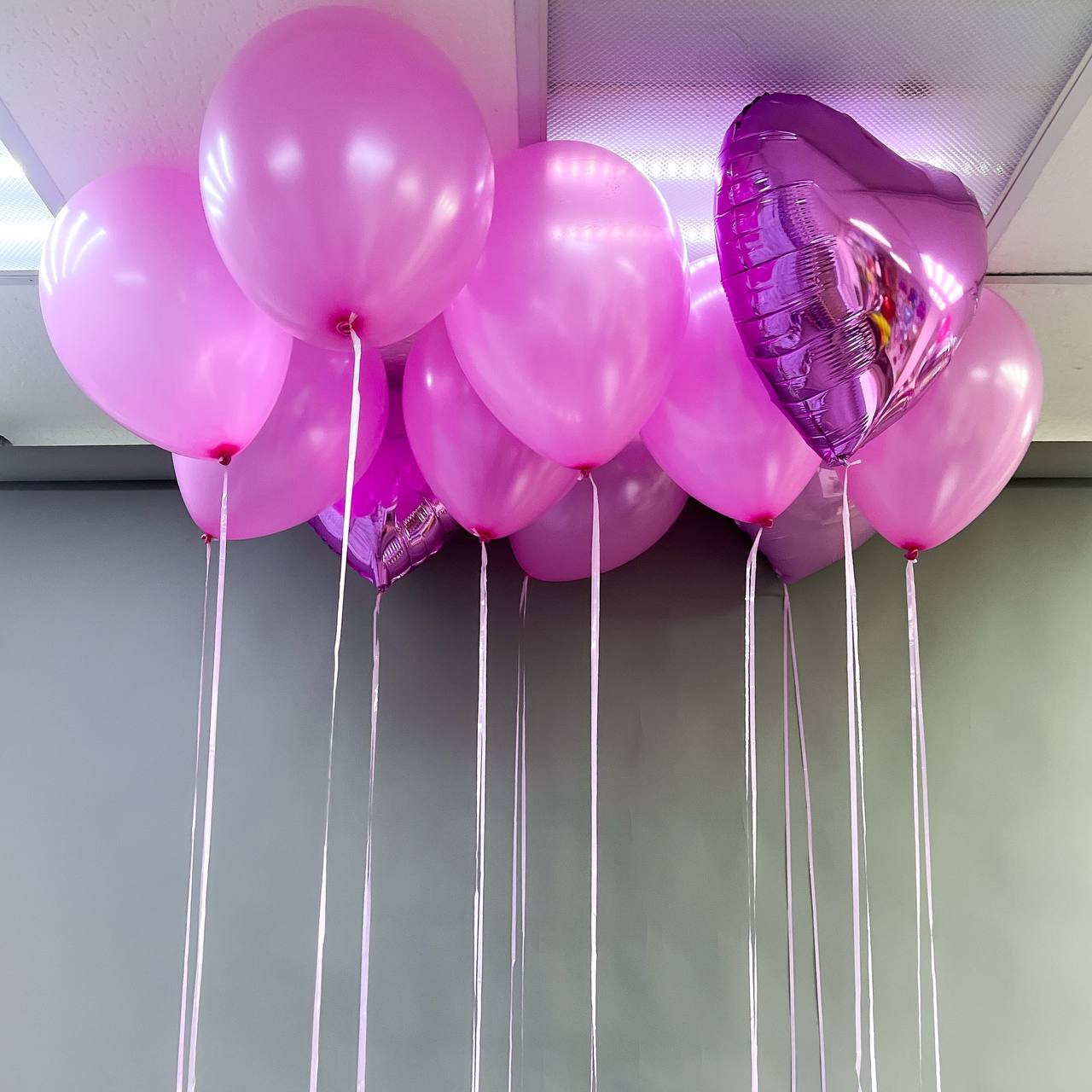 Набор воздушных шаров под потолок 744