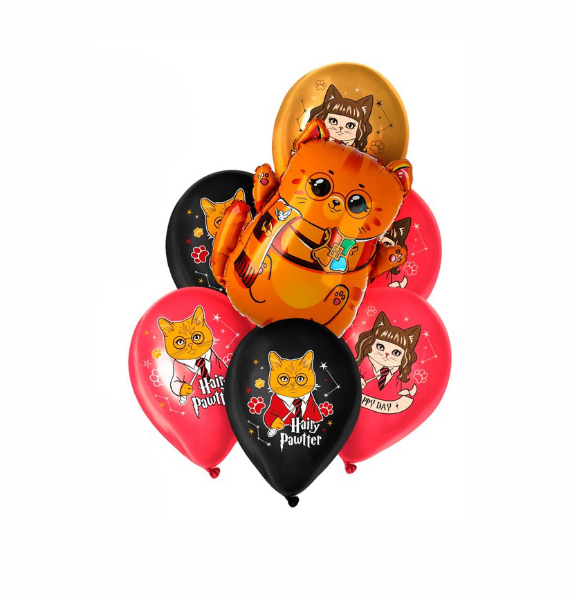 Фольгированная фигура Котик