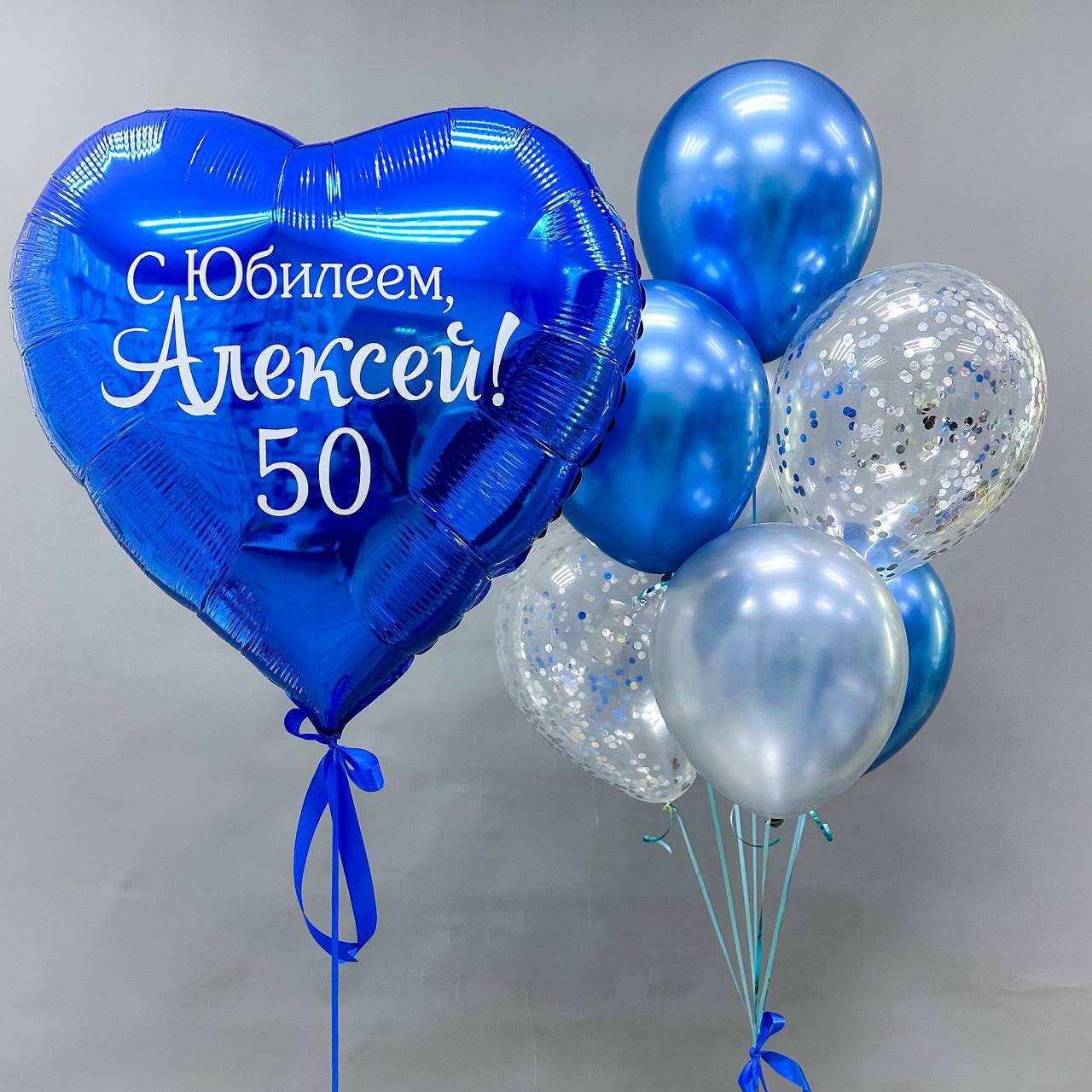 Набор воздушных шаров с большим сердцем 240