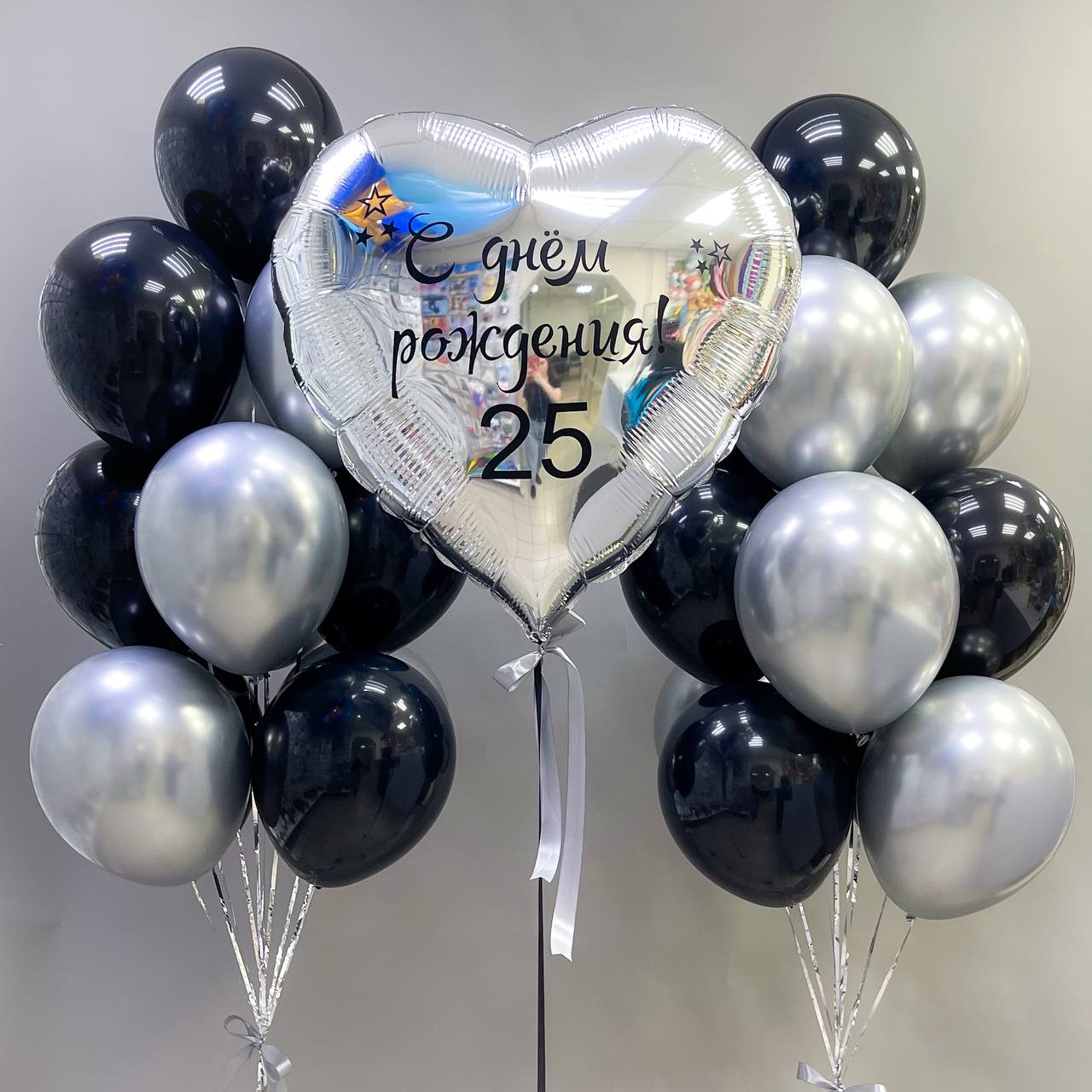 Набор воздушных шаров с большим сердцем 245