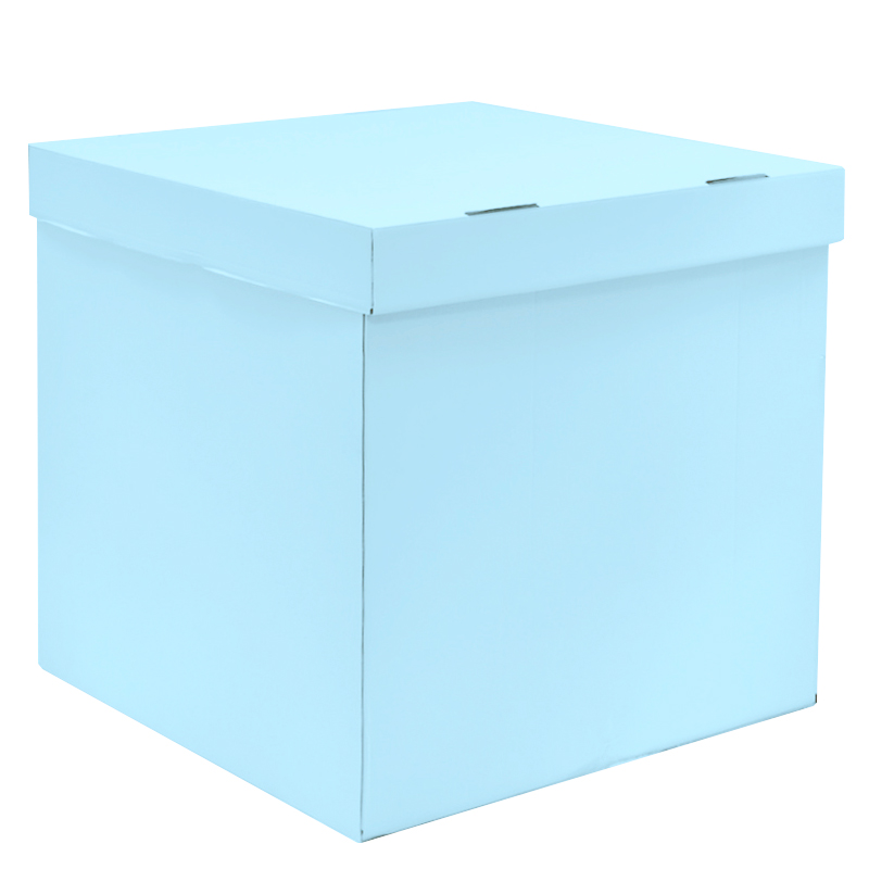 Коробка-сюрприз Голубая